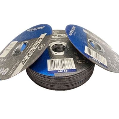 10 Pack Toolzone Tools 115mm Ultrathin Stainless Steel Cutting Discs As60