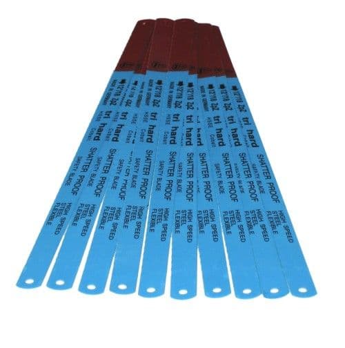 10pc 12" (18tpi) HSS Hacksaw Blades Hacksaw Blades