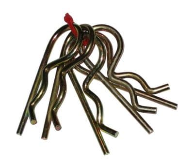 5pc 4mm R Retaining Clips Pins