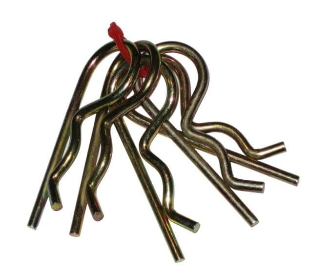 5pc 4mm R Clips - Retaining Clips | Tools & Leisure