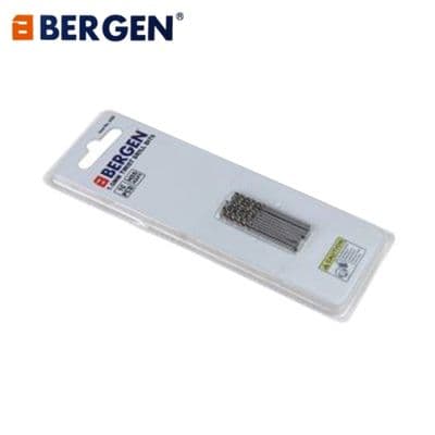 Bergen Tools 10pc 1.0mm HSS Twist Drill Set