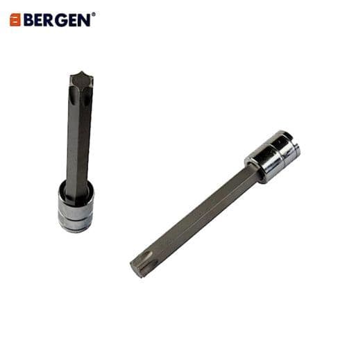 Bergen Tools 8pc 3/8'' DR Long Reach Torx Socket Set Tools & Leisure
