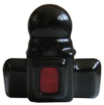 Black PVC Tow Bar Ball Boot Protector