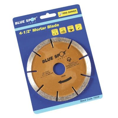 Blue Spot 4 1/2'' (115) Mortar Raking Disc - 19536 | Tools & Leisure