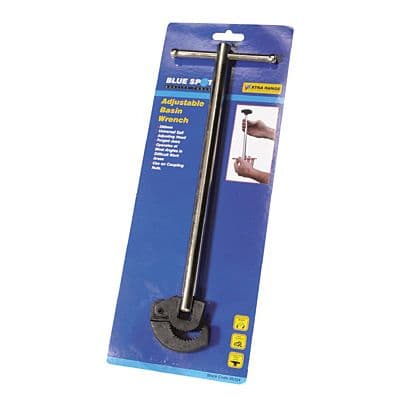 Blue Spot Adjustable Basin Wrench Spanner | Tools & Leisure