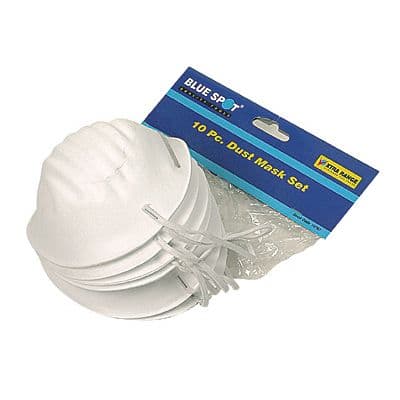 Blue Spot Tools 10pc Dust Mask Set