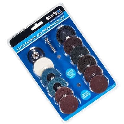 Blue Spot Tools 13pc Sanding and Preparation Set