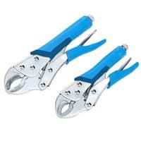 Blue Spot Tools 2pc Locking Pliers | Tools & Leisure