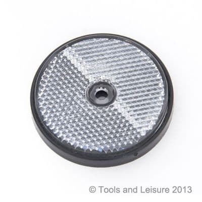 CLEAR Screw Fit Round Reflector