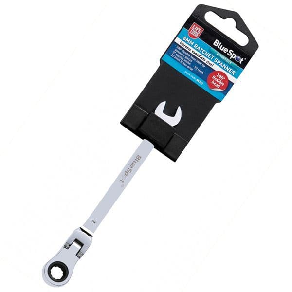 Flexible Ratchet Ring Spanners Sizes 8mm 24mm Tools & Leisure