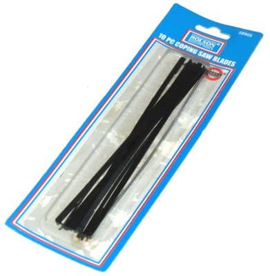 Rolson 10pc Coping Saw Blades