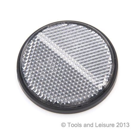 Round CLEAR Self Adhesive Reflector | Tools & Leisure