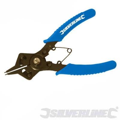Silverline Reversible Circlip Plier
