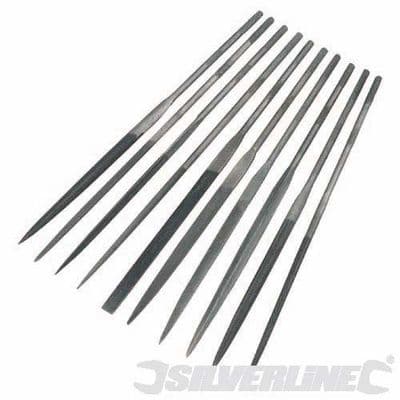 Silverline Tools Needle File Set 10pc