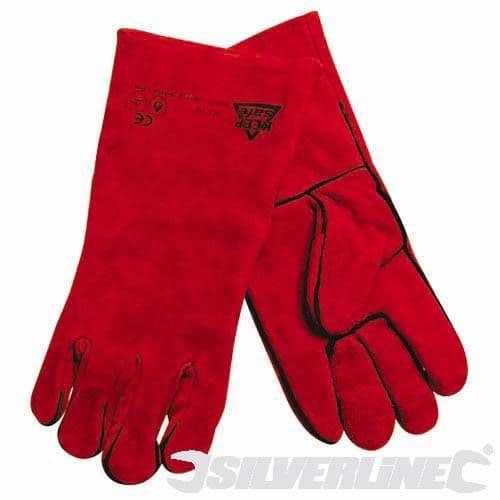 Silverline Welders Gauntlets - Gloves, 282389 | Tools & Leisure