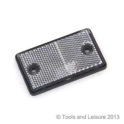 Small CLEAR Front Reflector (screw on)