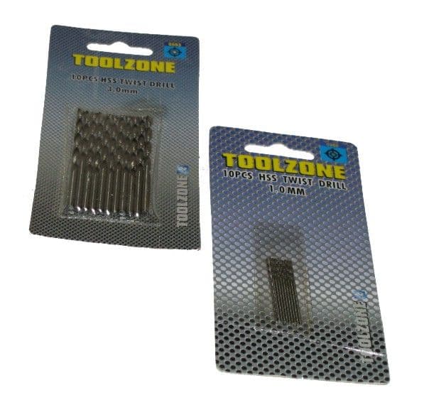 Toolzone Set Di 10 Lime Per Modellismo, Ago E Riffle, Profili Assortiti, Lunghezza 140 Mm - 2