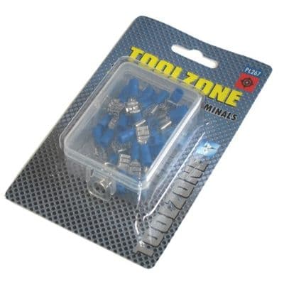 Toolzone 40pc Blue Female Crimping Terminals