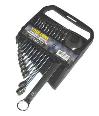 Toolzone Tools 12pc Combination Spanner Set