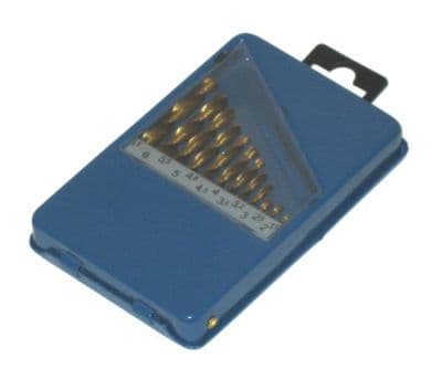 Toolzone Tools 13pc Titanium Coated HSS Drills