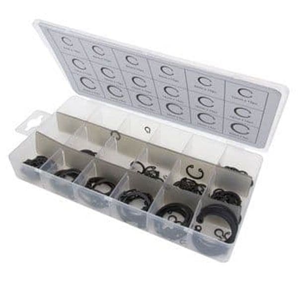 Toolzone Tools 180pc Internal Circlip Assortment - C Clip | Tools & Leisure