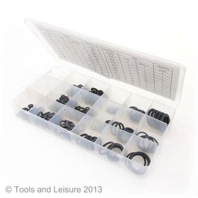 Toolzone Tools 225pc Rubber O Ring Assortment