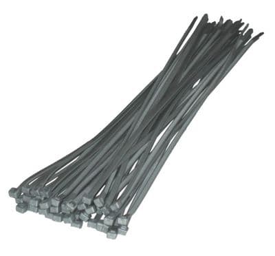 Toolzone Tools 30pc Silver Cable Ties