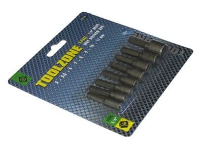 Toolzone Tools 8pc 1/4