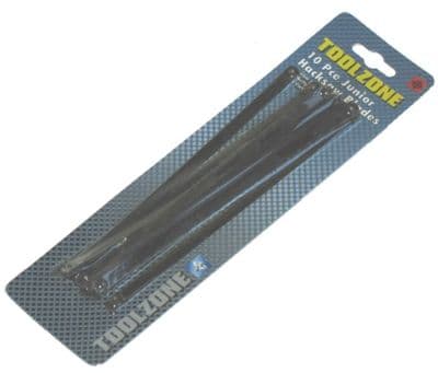 Toolzone Tools Junior Hacksaw Blades 10pc