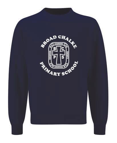 Broad Chalke Primary School Navy Sweatshirt