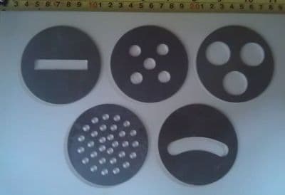 <u>3 inch Clay Extruder Die sets</u>
