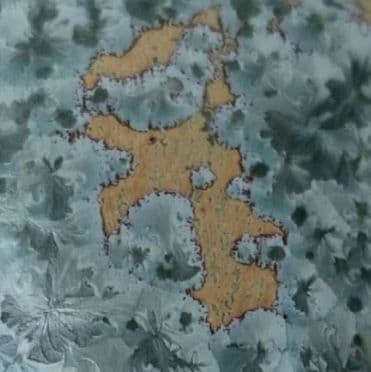 Green Calcite Stoneware Crystalline Glaze 550ml : F664