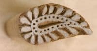 PB071 New wooden stamp - paisley