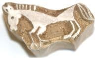 PB099 Wooden Stamp - Horse