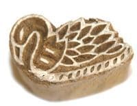PB13 Wooden Stamp - Swan