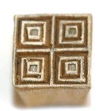 PB2 Wooden stamp - squares