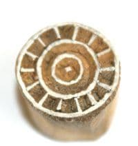 PB20 wooden stamp - sun