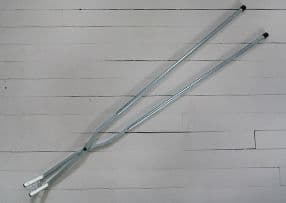 Steel Raku Tongs