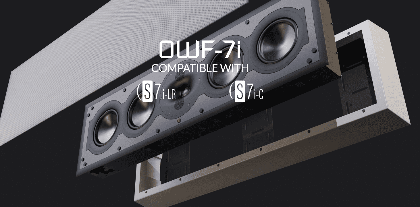 Perlisten Audio OWF-7i On-Wall Frame - Matt White Each