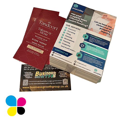DL 250g Silk Full Colour  Light Card Flyers