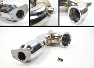 Fiat 595/695 Abarth 1.4 Garrett Turbo Stainless Steel Exhaust Hi Flow Downpipe