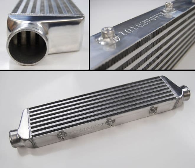 FRONT MOUNT INTERCOOLER TYPE S 550x140x65MM 2.5