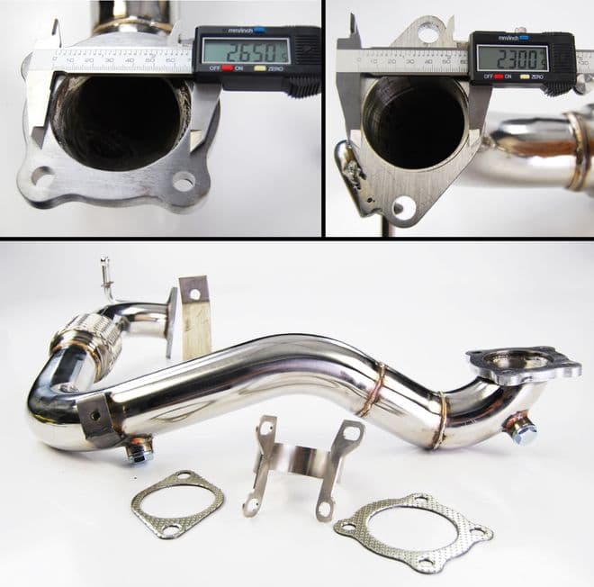 ST-LINE DECAT PIPE DOWNPIPE FOR FORD FIESTA ECOBOOST 1.0 TURBO
