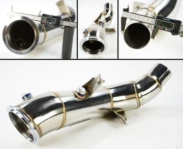 STAINLESS EXHAUST RACE DECAT DOWNPIPE FOR BMW 3 SERIES F30 F31 F35 320i 328
