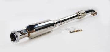 STAINLESS STEEL EXHAUST DOWNPIPE SPORT HIGH FLOW CAT VAUXHALL ASTRA VXR GSI SRI