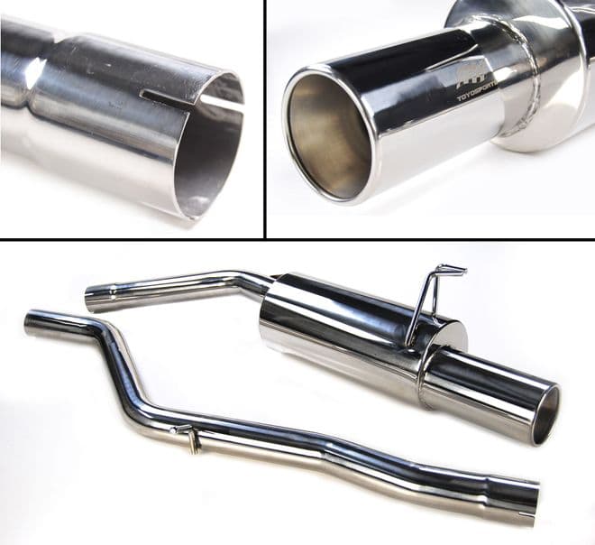 STAINLESS STEEL EXHAUST SYSTEM FROM CAT FIAT COUPE 2.0 20v TURBO OR NON TURBO
