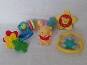 Adorable 1st Set of Baby Playtime & Pram Activity Toys