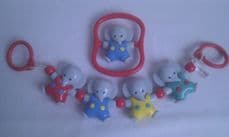 Adorable Baby Elephant Pram Rattle Toys