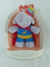 Adorable Baby 'Happy Birthday' Humphrey's Corner Humphrey Plush Toy BNIB