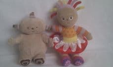 Adorable Baby 'Makka Pakka' & 'Upsy Daisy' In the Night Garden Plush Toys